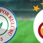 Ç.Rizespor - Galatasaray (Muhtemel 11'ler)